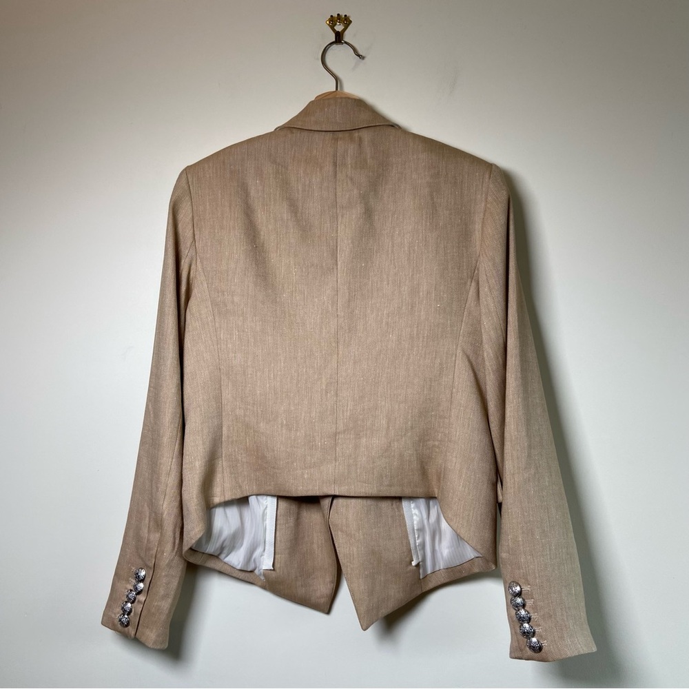 Veronica Beard Hosanna Linen Dickey Jacket - Picture 7 of 9